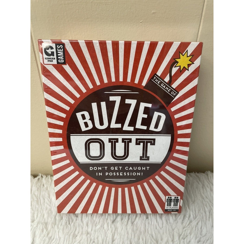 The Game of Buzzed‎ Out by Ginger Fox Games (2016) BRAND NEW & SEALED - Picture 3 of 4